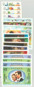 Antigua #300/324  Single (Complete Set)