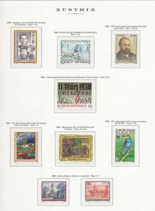 Austria 1985/88 Religion Sport MNH (100+) KRA615