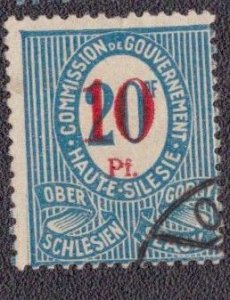 Upper Silesia - 12b 1920 Used