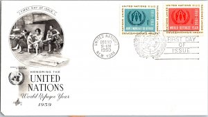 United Nations, New York, Worldwide First Day Cover