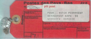 86865 - NAMIBIA - POSTAL HISTORY - UNITED NATIONS Dutch Netherlands FORCES 1989