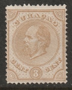 Netherlands Antilles 1876 Sc 2 MNG(*) thin