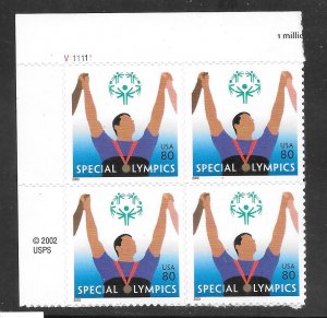 #3771 MNH Plate Block & Copy Block of 4