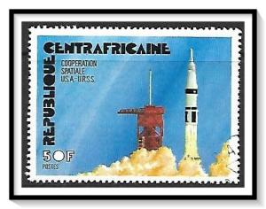 Central African Republic #252 Apollo Soyuz Project Used