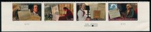 4024a US 39c Ben Franklin SA, MNH PN strip/4