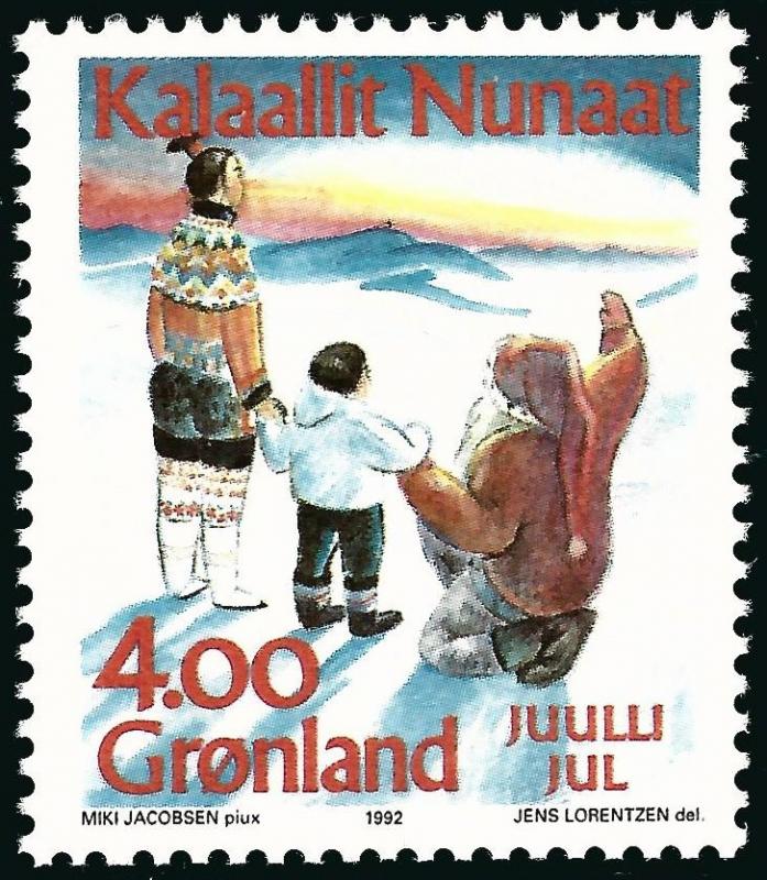 Nice Greenland #254 MNH VF...Kalaallit is Hot now!