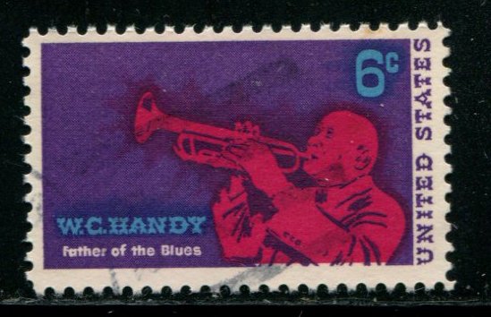 1372 US 6c WC Handy, used