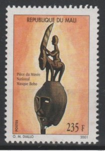 Mali 2001 Mi. 2601I 235F National Museum Piece Masque Bobo Art 1 val.