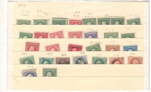 US 1800'S TO EARLY 1900'S MINT/USED