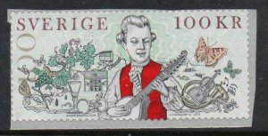 Sweden Sc 2725 2014 100 kr Bellman, Composer, stamp mint NH