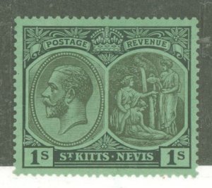 St. Kitts-Nevis #48 Unused Single (King)