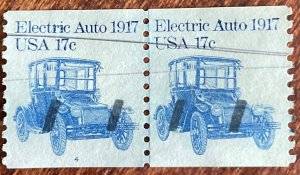 US #1906 Used Coil Line Pair PNC #4 Electric Auto L35