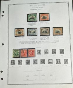 EDW1949SELL : USA Mint & Used collection on album pages w/ many Better incl #630