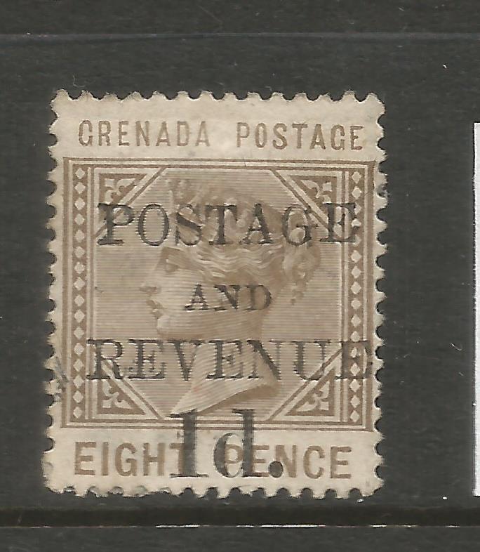 GRENADA  1888-91   1d on 8d  QV   FU  SG 46