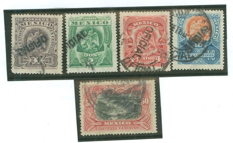 Mexico #O59-O61/O63-O64 Used Single