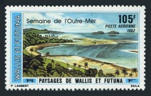 Wallis & Futuna C116, MNH. Michel 429. Overseas Possessions Week, 1982. Beach.