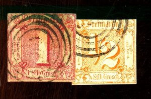 THURN TAXIS 17-18 USED FINE 17 TINY THIN Cat $75