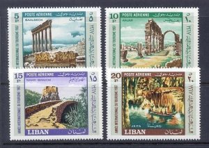 LEBANON - LIBAN MNH SC#  C510-C513  INTERNATIONAL TOURISM YEAR 1967