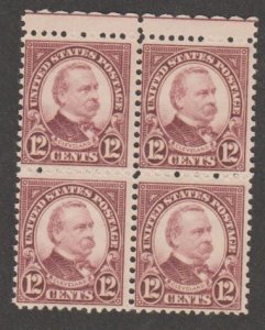 U.S. Scott #693 Cleveland Stamps - Mint NH Block of 4