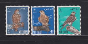 Abu Dhabi 12-14 Set MNH Birds (A)