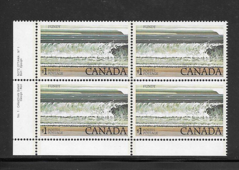 Canada #726 MNH Plate Block