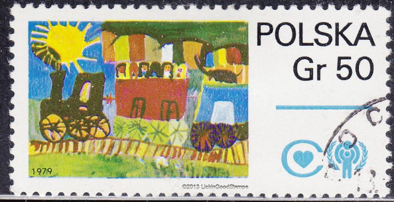 Poland 2314 Children's Paintings UN 0.50zł 1979