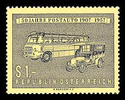 Austria - Mi. 1034 (Cars) - MNH - BD003