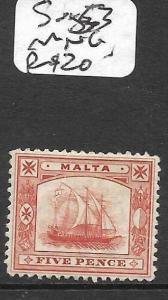 MALTA  (P2511B) BOAT 5D  SG 53  MNG