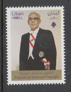 LEBANON - LIBAN MNH - SC# 680 PRESIDENT SULEIMAN FRANGIE