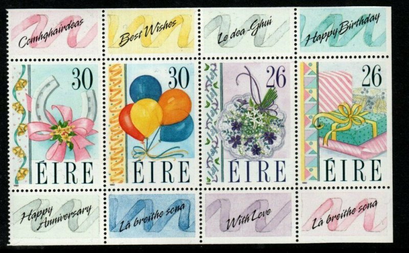 IRELAND SG766a 1990 GREETINGS STAMPS MNH