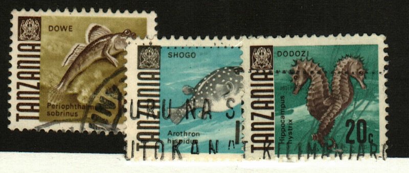 Tanzania #20-2 used fish