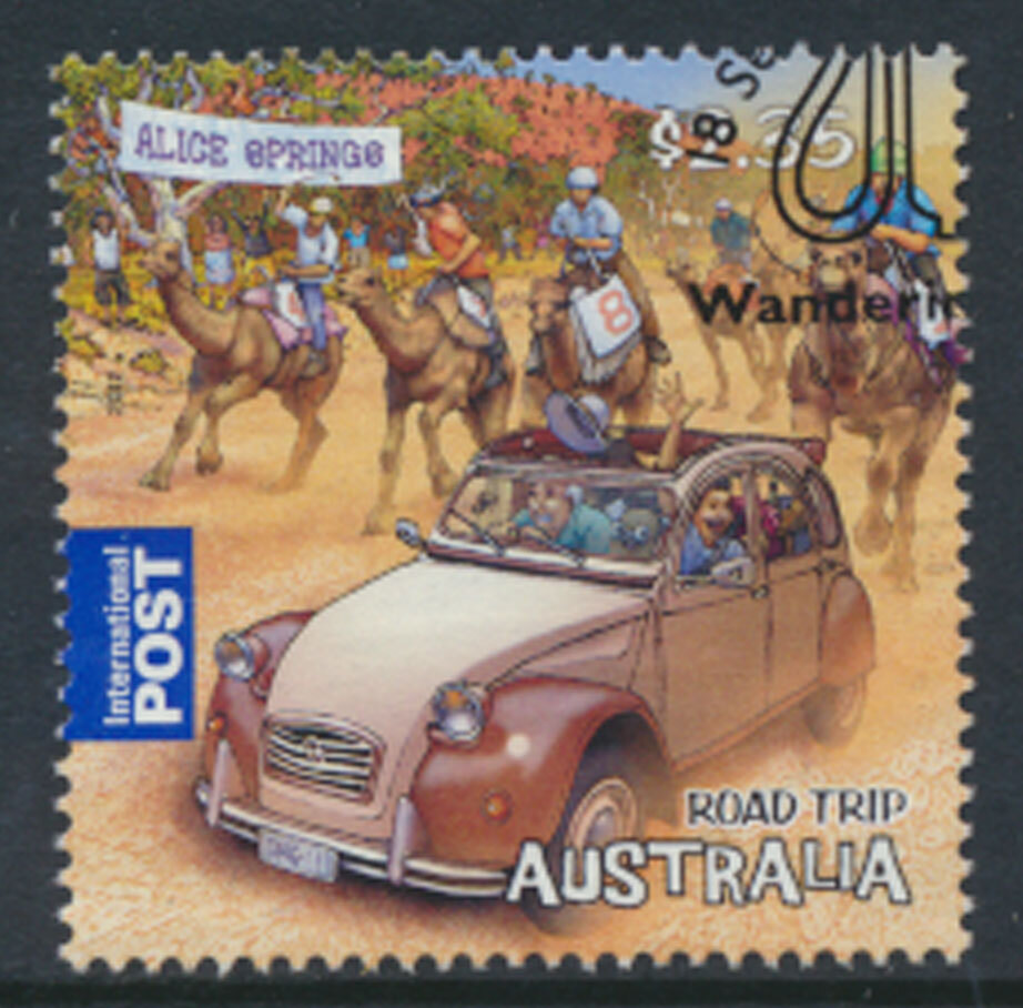 Australia SC 3766 SG 3841 Used Road Trip w/ fdc see details & scan