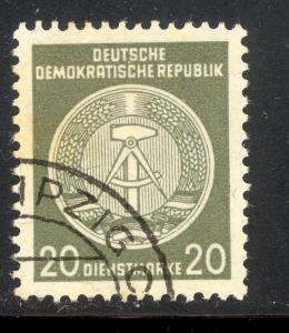 Germany DDR  SC# O40   CTO
