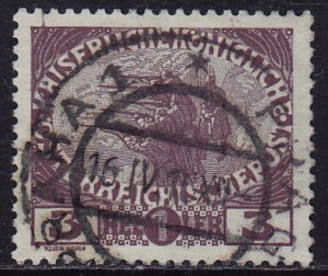 Austria - 1915 - Scott #B3 - used - PRAG PRAHA pmk Czech Republic