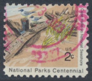 USA  Sc# 1451  Used Parks Centennial modern cancel  see details & scans