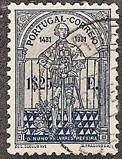 Portugal  538 Used 1931 VF 1.25e Pereira, Statesman CV $20.