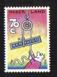 Netherlands  #925  MNH  1996    change of address stamp