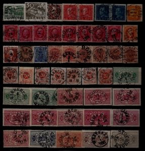 Sweden 49 used values pre-1940/ cancels (2)