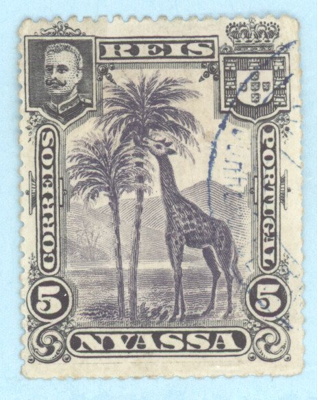 Nyassa, Scott #27, Used