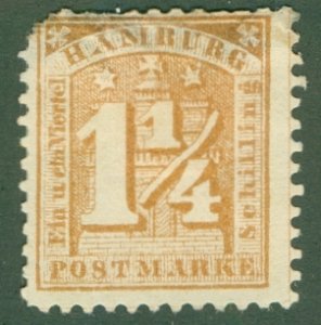 HAMBURG-GERMANY 22 MH REPRINT (RL) 3788 CV $25.00 BIN $4.00