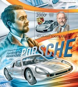 Togo 2012 MNH - Ferdinand Alexander Porsche (Porsche 918 Spyder Concept)