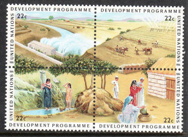 472a United Nations 1986 Water Resources MNH