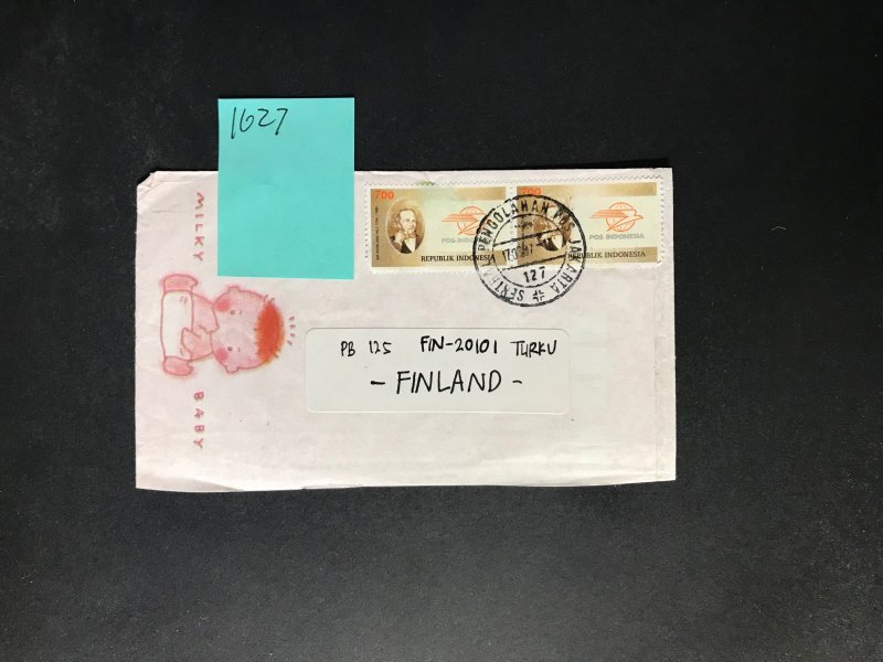 Indonesia #780//B242 Cover to Finland (1970-1999) Cover #2045