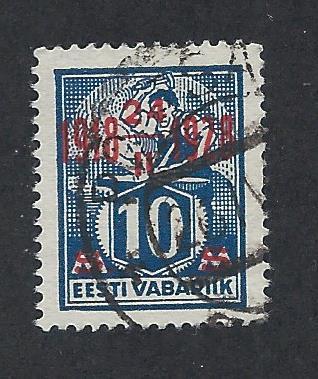 ESTONIA SC# 86 FVF/U 1928