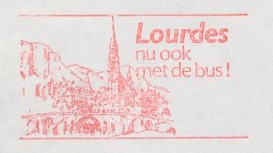 Meter cover Netherlands 1989 Lourdes - National Pilgrimages