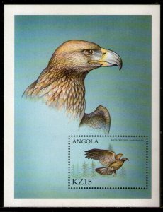 Angola 2000 Eagle Birds of Prey Wildlife Sc 1149 M/s MNH # 13049