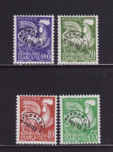 France 952-955 Set MNH Galic Cock (A)