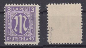 Germany 1945 Sc#3N2 Mi#17 bC mnh signed BPP (AB1175)