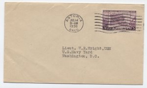 1936 Oregon Territory #783 Astoria OR FDC [y8717]