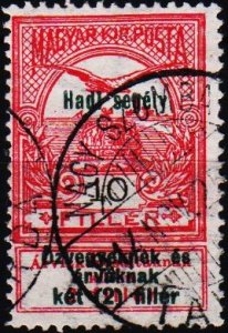 Hungary. 1914 10f S.G.158 Fine Used